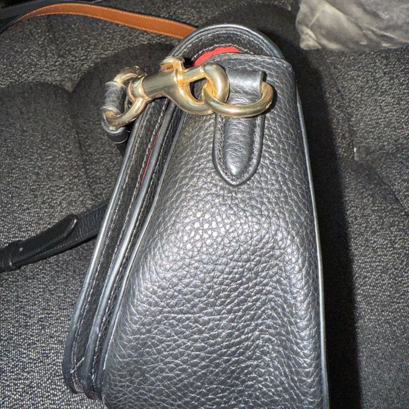 Coach Black Leather Crossbody Bag - Picture 5 of 11